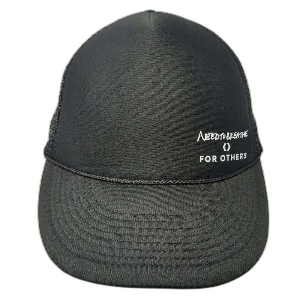 Cobra Trucker Hat Black One Size Needtobreathe For Others Foam Mesh Snapback